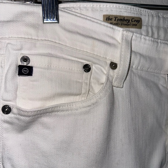 AG the Tomboy Crop Relaxed Straight Size 28 - Picture 3 of 6